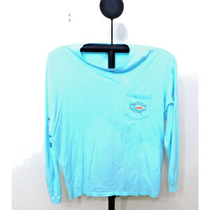 Salt Life Mint Green Reel Escape Long Sleeve T-Shirt XL
